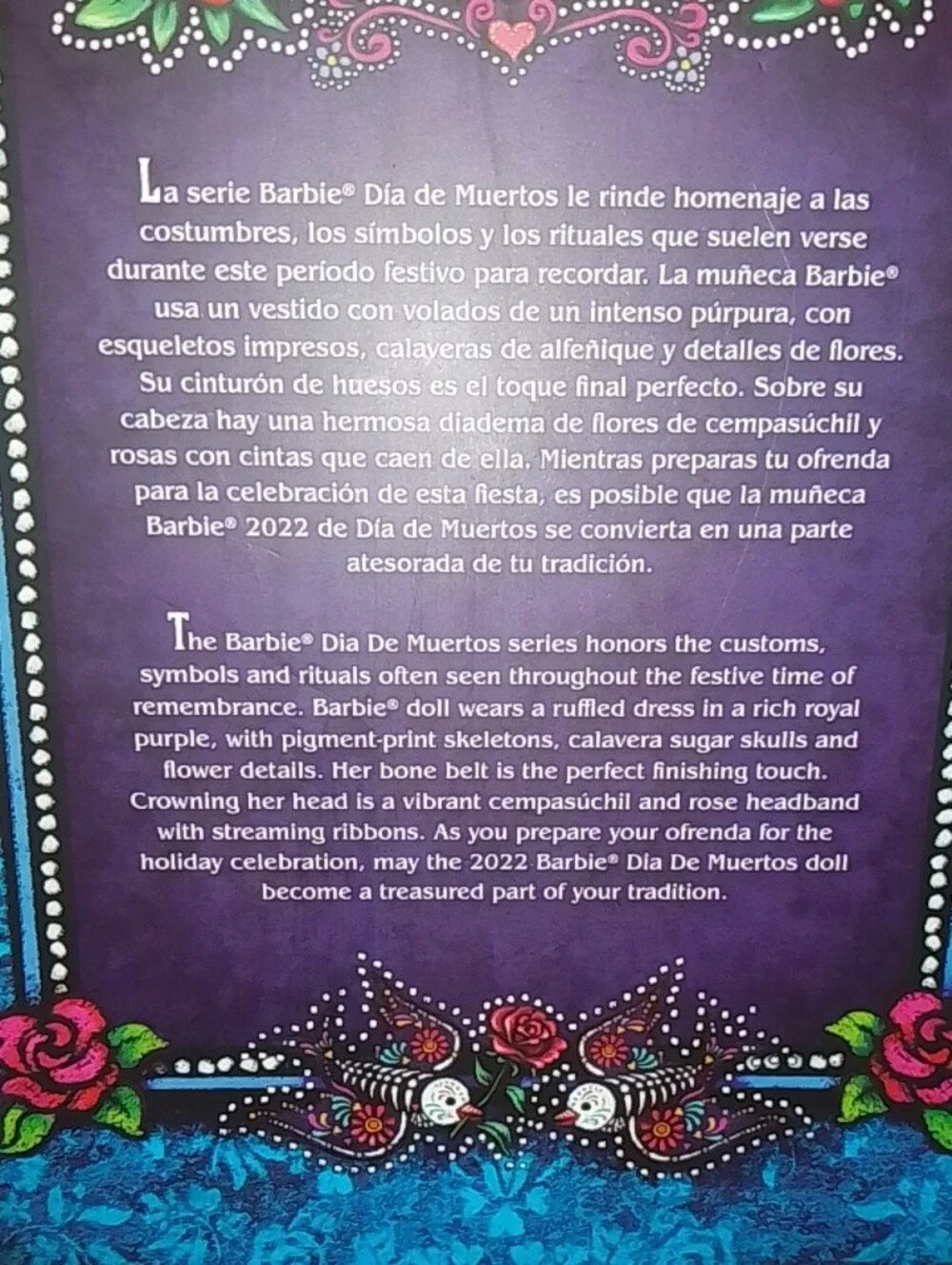 Dia De Muertos Barbie Doll